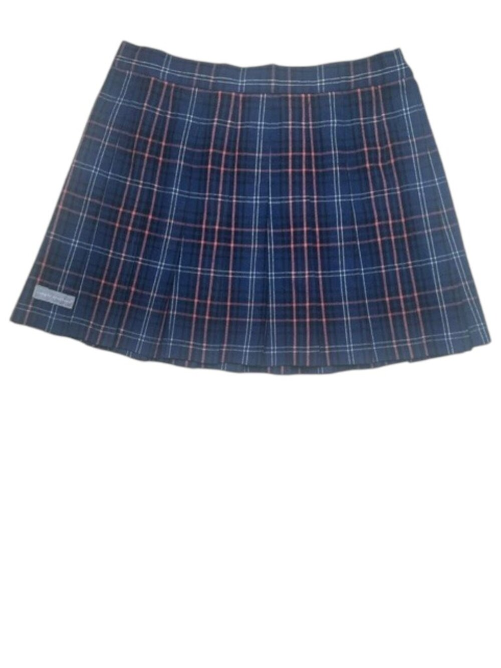 SIMPLY SOUTHERN Classic Plaid Pleated Mini Skirt - Size Medium